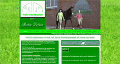 Desktop Screenshot of gut-hohenkamp.de